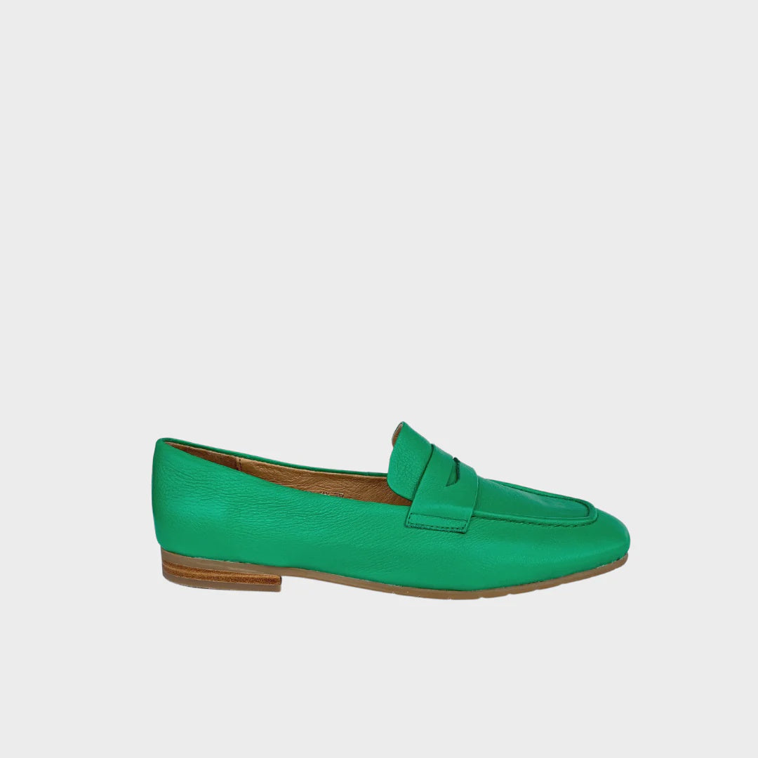 Green sales loafers ladies