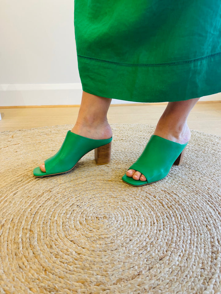 Ceddie Heels - Bright Emerald