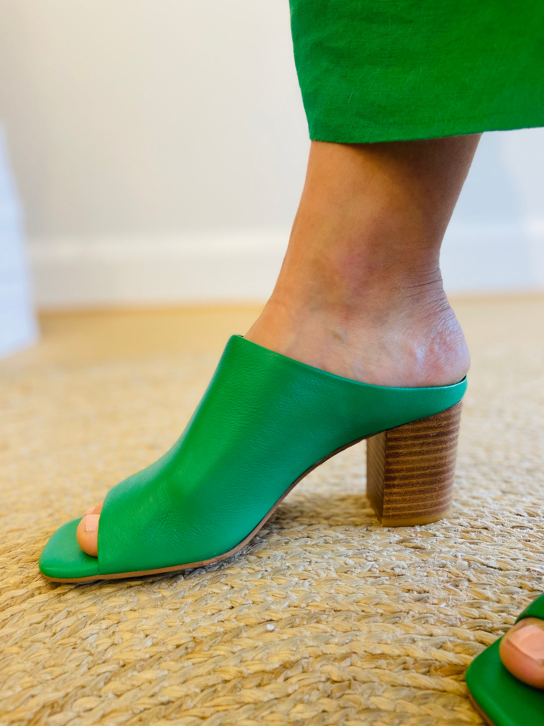 Ceddie Heels - Bright Emerald