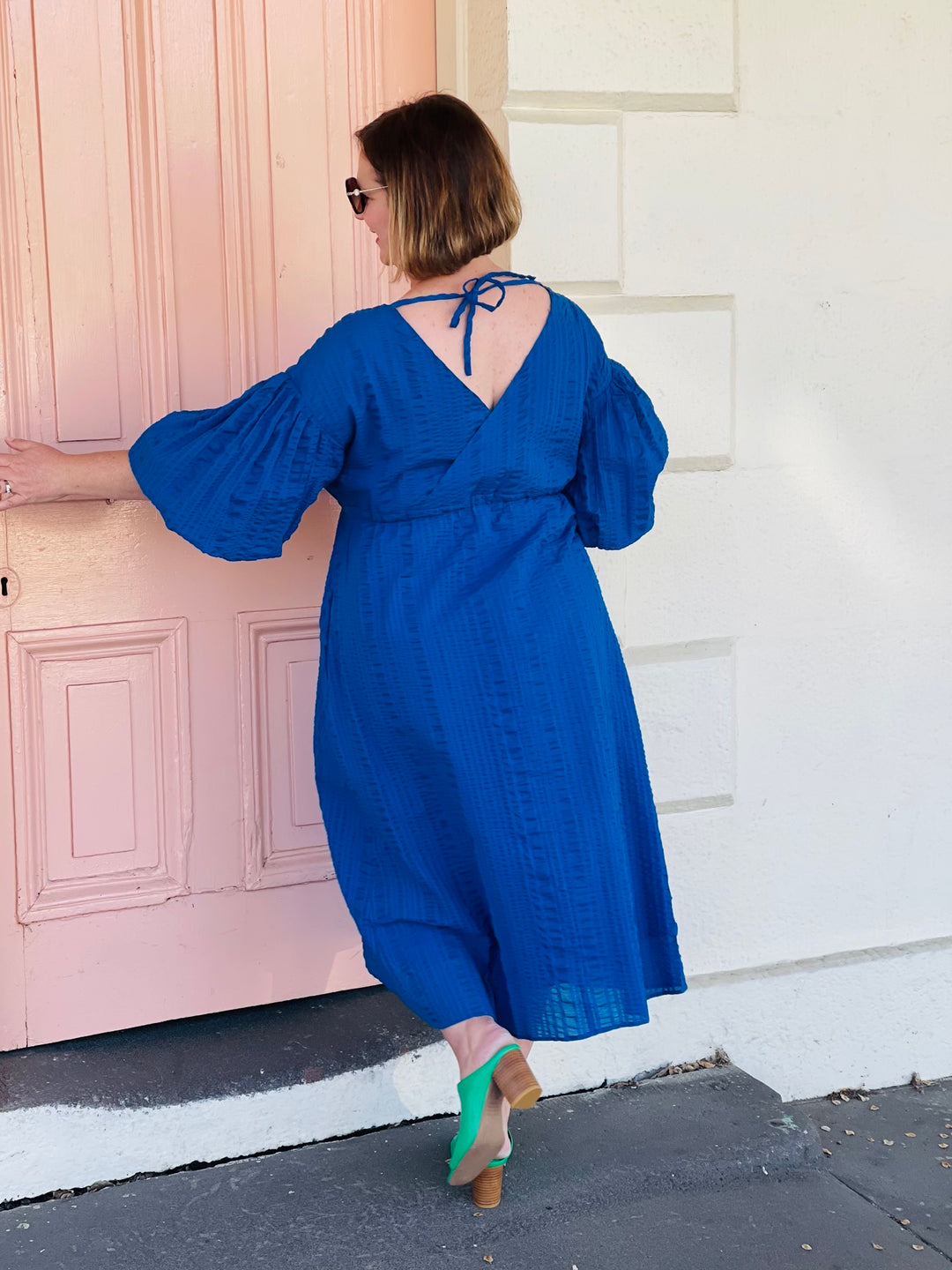 Soft Landing Dress - Blue