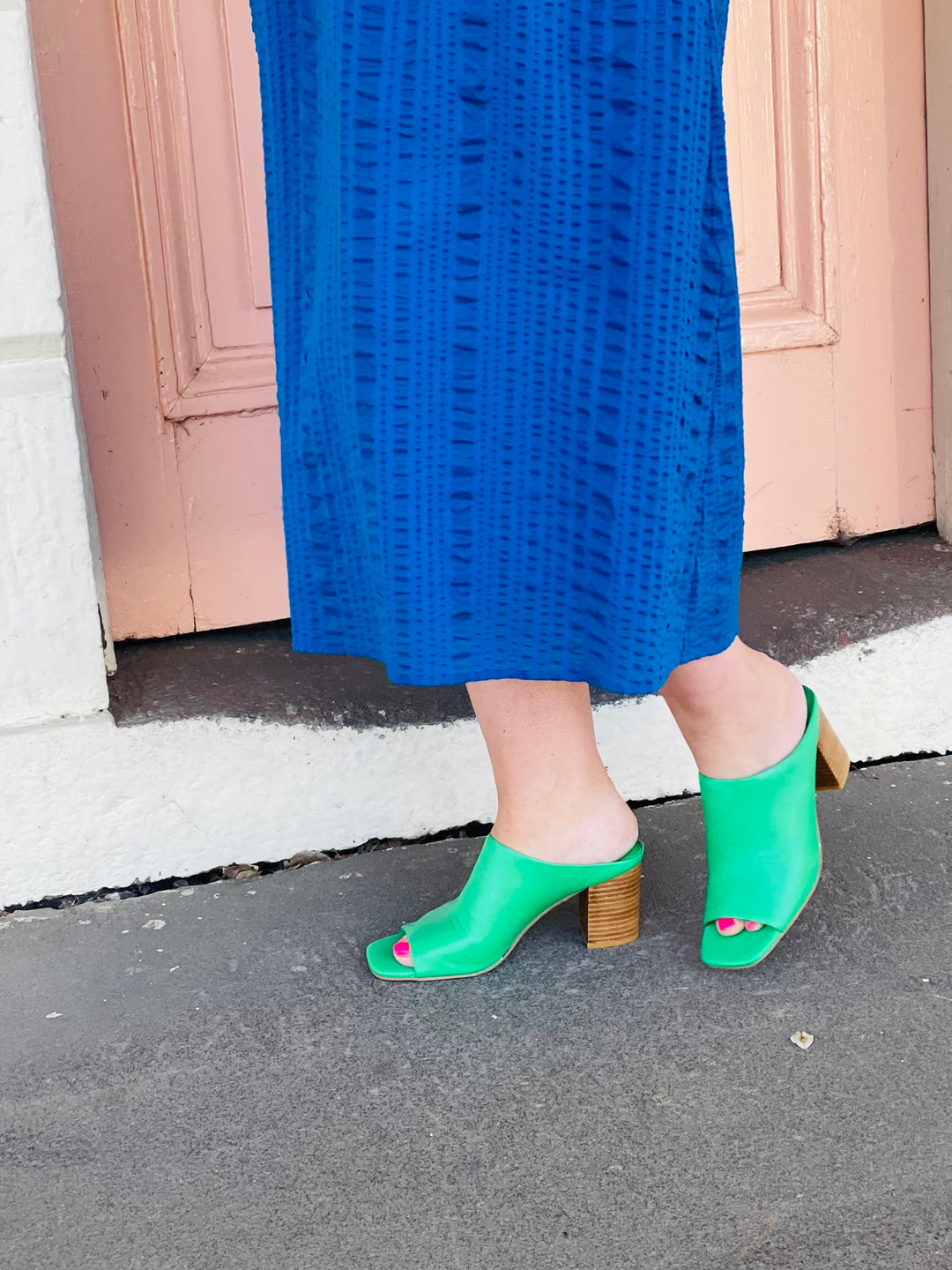 Ceddie Heels - Bright Emerald