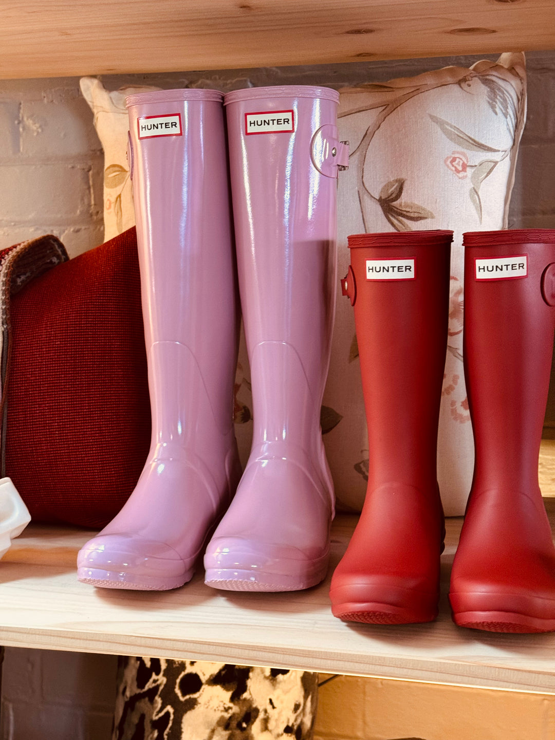 Women's Original Tall Gloss Boot - Pink Nectar