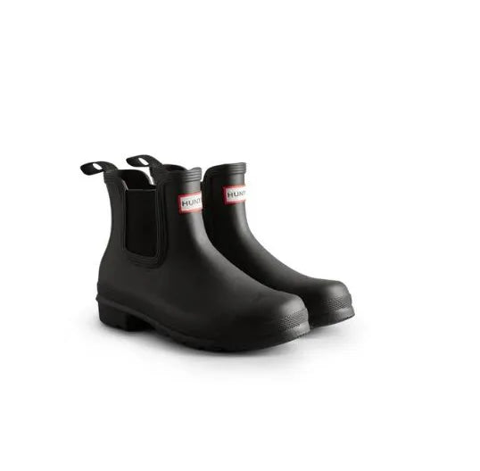 Women's Chelsea Original Boot - Tri Colour Logo Boot - Black
