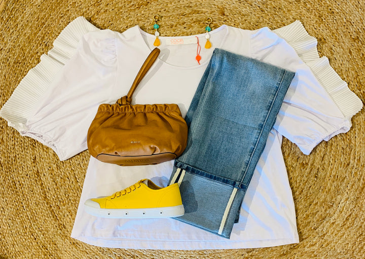 G2 Womens Organic Canvas Sneaker - Yellow Mimosa
