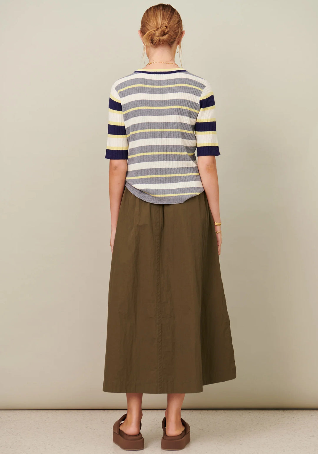 Claudia Tee - Silver Stripe
