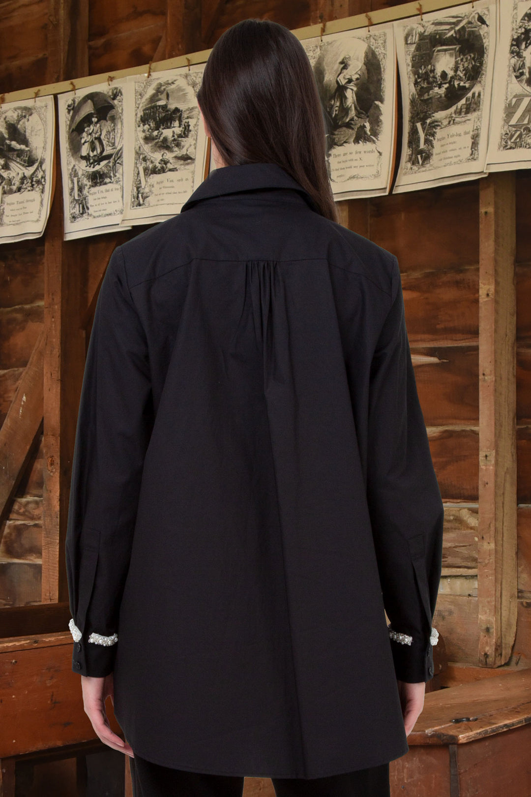 Out Of This Pearl Shirt - Black