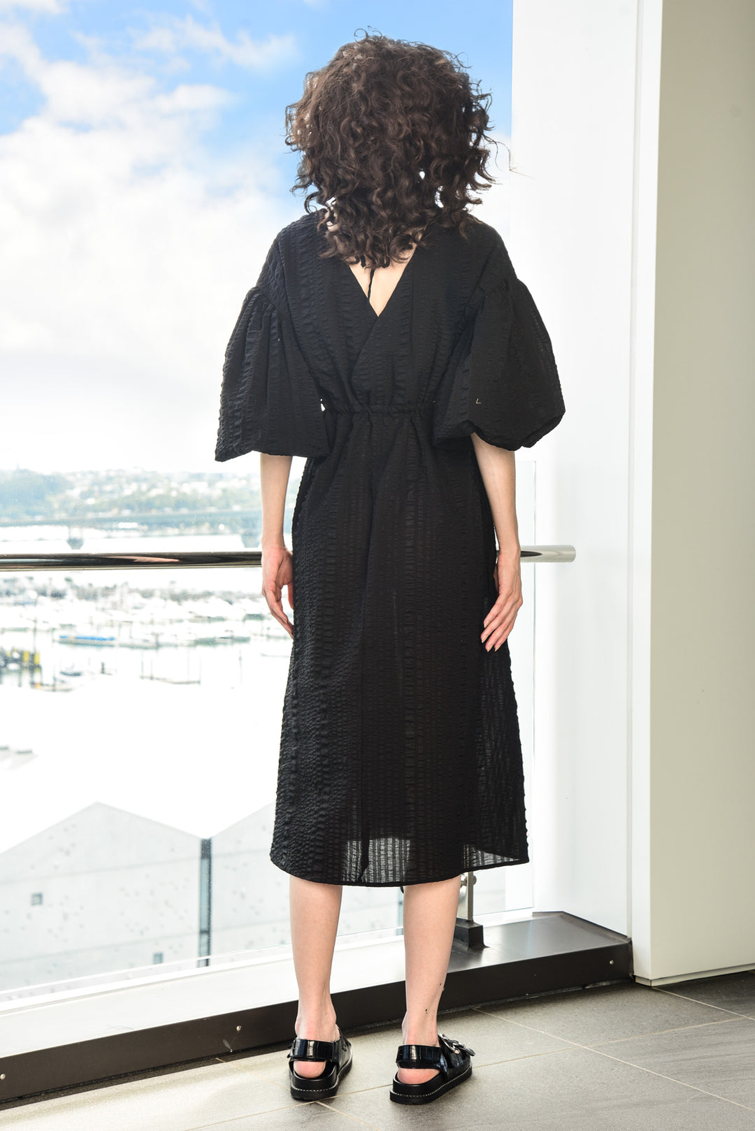 Soft Landing Dress - Black