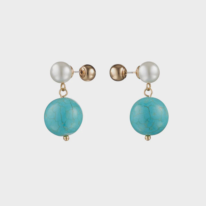 Bolla Earrings - Turquoise