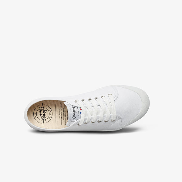 G2 Womens Organic Canvas Sneeker - White | Spring Court | Camilla on Piper