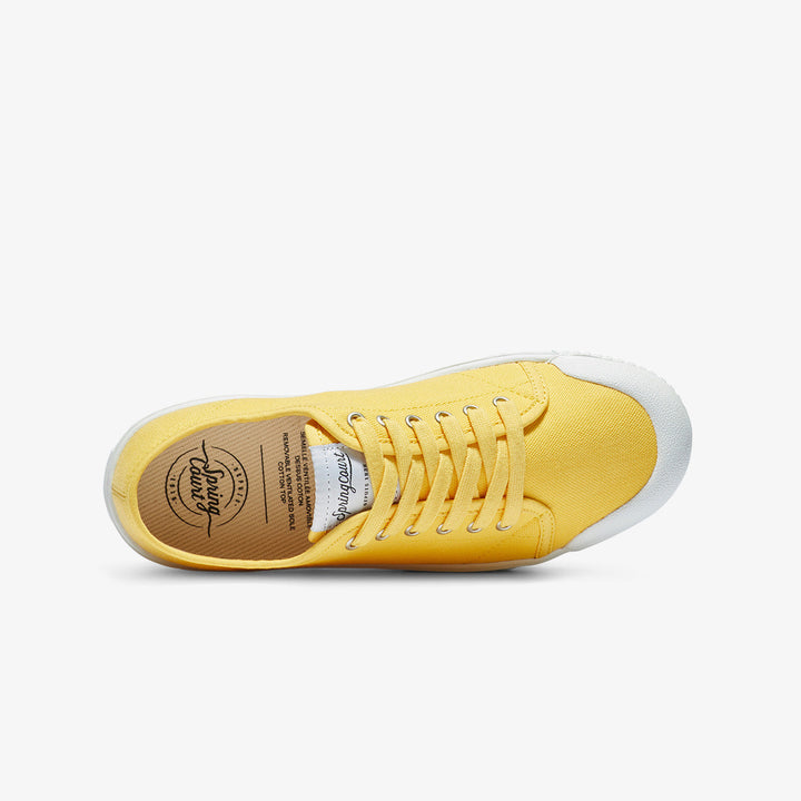 G2 Womens Organic Canvas Sneeker - Yellow Mimosa | Spring Court | Camilla on Piper