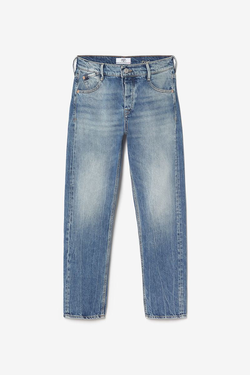 Basic 400/20 mom high 7/8th jeans - Blue
